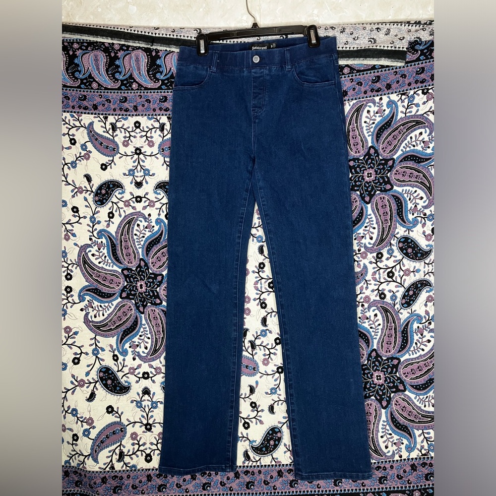 Betabrand straight leg jeans